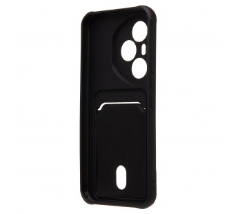 Чехол-накладка - SC304 с картхолдером для "Honor 400 Pro Global" (black) (240648)#2141845