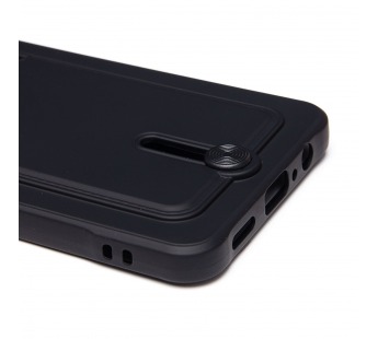 Чехол-накладка - SC304 с картхолдером для "Samsung Galaxy A07 4G" (black) (241630)#2131700