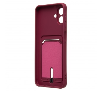 Чехол-накладка - SC304 с картхолдером для "Samsung Galaxy A07 4G" (bordo) (241631)#2141839