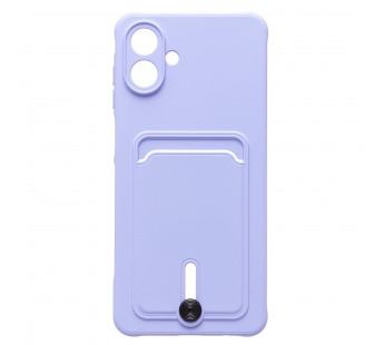 Чехол-накладка - SC304 с картхолдером для "Samsung Galaxy A07 4G" (light violet) (241632)#2131689