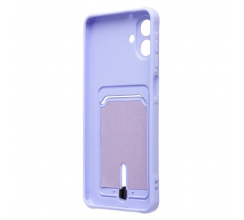 Чехол-накладка - SC304 с картхолдером для "Samsung Galaxy A07 4G" (light violet) (241632)#2141843