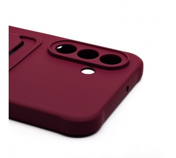 Чехол-накладка - SC304 с картхолдером для "Samsung Galaxy A17 4G" (bordo) (241650)#2131683