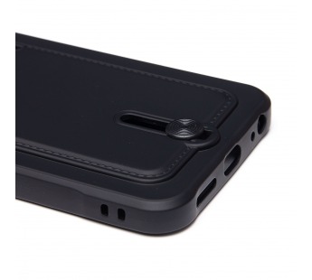 Чехол-накладка - SC304 с картхолдером для "Tecno Spark Go 2" (black) (241036)#2131676