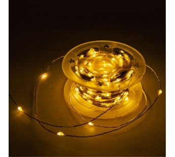 Гирлянда светодиодная "Нить" Модель 1, 100м, 1000LED, теплый белый, 220В, IP44, Funray#2121585