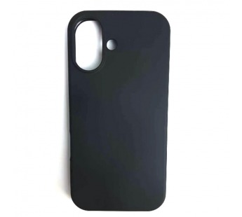 Чехол силиконовый iPhone 17 Silicone Case без лого черный (18)#2122572