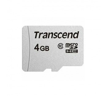 MicroSD  4GB  Transcend 300S Class 10 без адаптера#2122620