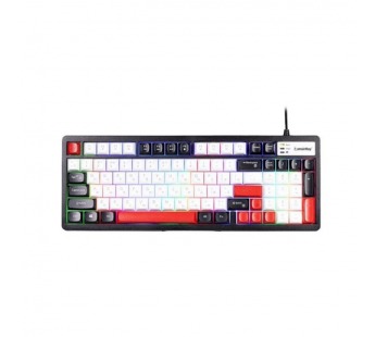 Клавиатура проводная с подсветкой Smartbuy Rush Z37 чернобелая (SBK337UWK)/20#2122920