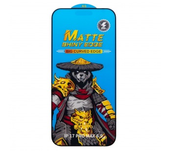Защитное стекло Full Screen Matte для "Apple iPhone 17 Pro Max" (black) (241855)#2124050