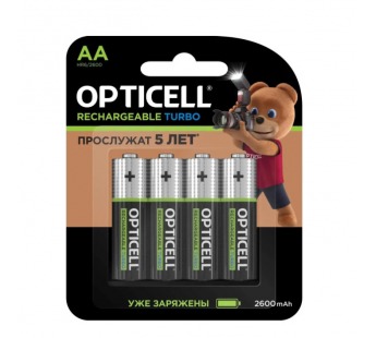 Аккумулятор OPTICELL TURBO  HR6 BL4 (2600 mAh) (4/40)#2122834