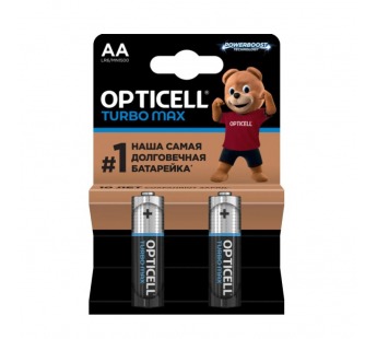 Элемент питания OPTICELL TURBO MAX LR6 BL2 (2/96)#2122838