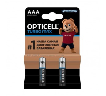 Элемент питания OPTICELL TURBO MAX LR03 BL2 (2/96)#2122846
