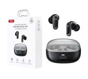 Беспроводные наушники Bluetooth XO G42 (TWS, вакуумные, активное шумоподавление) Черный#2142016