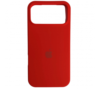 Чехол силиконовый Silicone Case ORG iPhone 17 Pro Max красный (07)#2123463