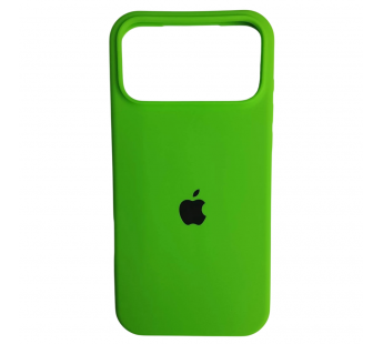 Чехол силиконовый Silicone Case ORG iPhone 17 Pro Max салатовый (10)#2123460