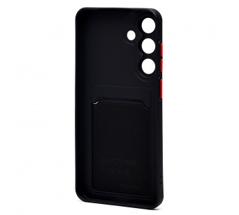 Чехол-накладка - SC337 с картхолдером для "Samsung Galaxy S25 FE" (black) (242284)#2125749