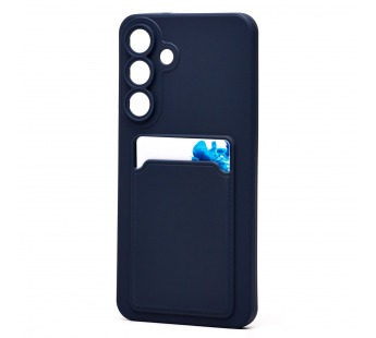 Чехол-накладка - SC337 с картхолдером для "Samsung Galaxy S25 FE" (dark blue) (242285)#2125748