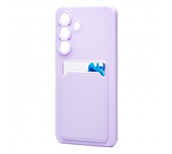 Чехол-накладка - SC337 с картхолдером для "Samsung Galaxy S25 FE" (light violet) (242286)#2125746