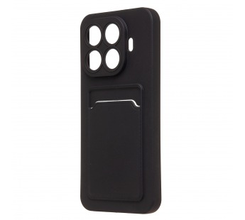 Чехол-накладка - SC337 с картхолдером для "Xiaomi 15T Pro" (black) (242322)#2124723