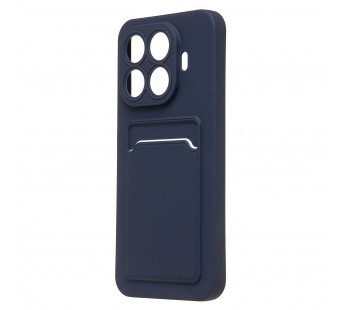 Чехол-накладка - SC337 с картхолдером для "Xiaomi 15T Pro" (dark blue) (242323)#2124725