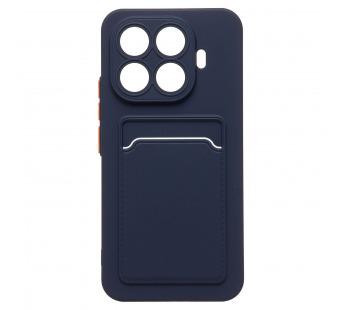 Чехол-накладка - SC337 с картхолдером для "Xiaomi 15T Pro" (dark blue) (242323)#2124724