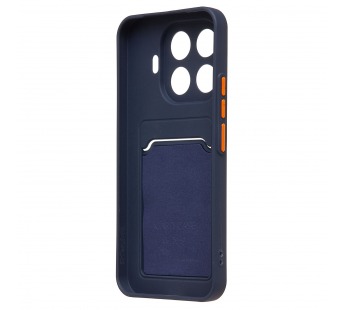 Чехол-накладка - SC337 с картхолдером для "Xiaomi 15T Pro" (dark blue) (242323)#2125069