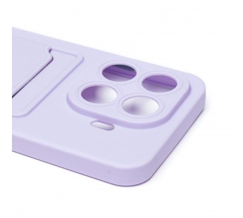 Чехол-накладка - SC337 с картхолдером для "Xiaomi 15T Pro" (light violet) (242324)#2126893