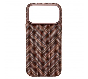Чехол-накладка Luxo Creative PC для "Apple iPhone 17 Pro Max" (146 ) (brown/beige) (243455)#2125046