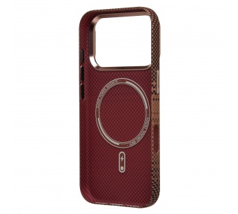 Чехол-накладка Luxo Creative PC для "Apple iPhone 17 Pro" (145 ) (brown/orange) (243449)#2124965