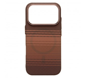 Чехол-накладка Luxo Creative PC для "Apple iPhone 17 Pro" (145 ) (brown/orange) (243449)#2124969