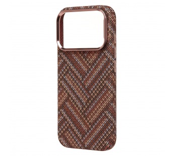 Чехол-накладка Luxo Creative PC для "Apple iPhone 17 Pro" (146 ) (brown/beige) (243450)#2125004