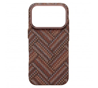 Чехол-накладка Luxo Creative PC для "Apple iPhone 17 Pro" (146 ) (brown/beige) (243450)#2125006