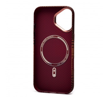 Чехол-накладка Luxo Creative PC для "Apple iPhone 17" (145 ) (brown/orange) (243440)#2124982