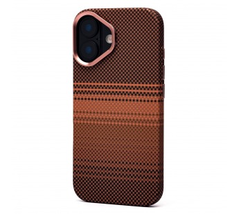 Чехол-накладка Luxo Creative PC для "Apple iPhone 17" (145 ) (brown/orange) (243440)#2124983