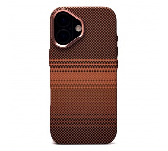 Чехол-накладка Luxo Creative PC для "Apple iPhone 17" (145 ) (brown/orange) (243440)#2124985