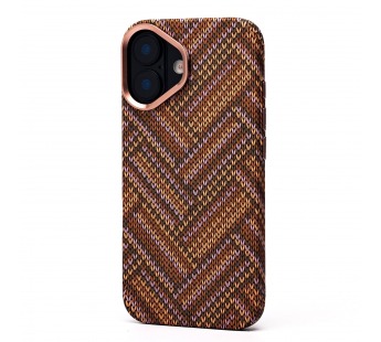 Чехол-накладка Luxo Creative PC для "Apple iPhone 17" (146 ) (brown/beige) (243441)#2124978