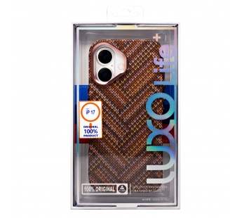 Чехол-накладка Luxo Creative PC для "Apple iPhone 17" (146 ) (brown/beige) (243441)#2124979