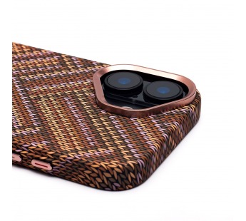Чехол-накладка Luxo Creative PC для "Apple iPhone 17" (146 ) (brown/beige) (243441)#2124976