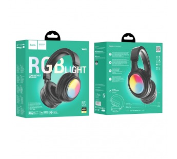 Полноразмерные Bluetooth наушники HOCO W48 (черный) мятая упаковка#2125411