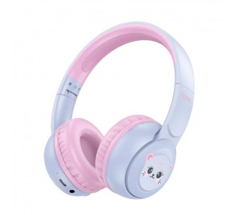 Полноразмерные Bluetooth наушники HOCO W60 (синий) мятая упаковка#2125404