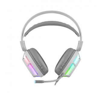 Гарнитура игровая DEFENDER Prism белый, RGB, провод 2 м (1/12)#2124078