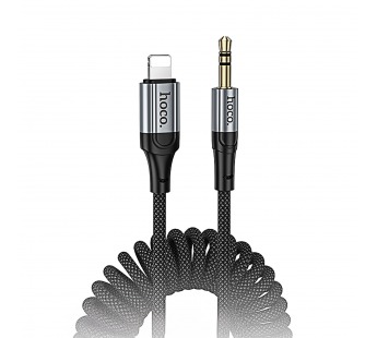Кабель Lightning - 3.5mm Hoco UPA33A Nuevo 100см   (black) (241485)#2125322