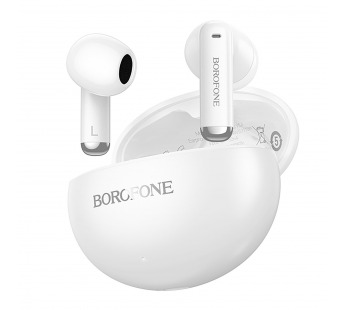Беспроводные Bluetooth-наушники Borofone TWS FQ12 Nice (white) (241502)#2125316
