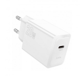 Адаптер Сетевой Hoco N68 Nuevo PD Type-C 20W (white) (242963)#2125311