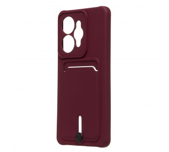 Чехол-накладка - SC304 с картхолдером для "Realme 15/15 Pro" (bordo) (241764)#2125274