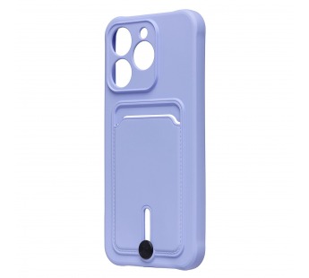 Чехол-накладка - SC304 с картхолдером для "Realme 15T" (light violet) (241746)#2125266