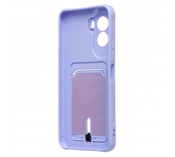 Чехол-накладка - SC304 с картхолдером для "Xiaomi Poco M7 4G" (light violet) (241689)#2125766