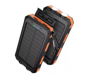 Внешний аккумулятор Hoco J164, 8000mAh, солнечная панель, черный#2135192