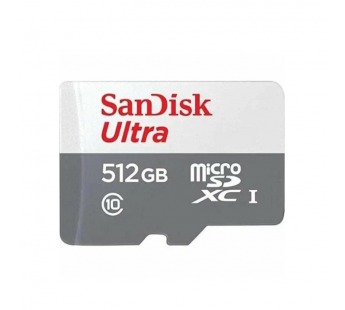 MicroSDXC  512GB  SanDisk Class 10 Ultra UHS-I (100Mb/s) без адаптера#2124817