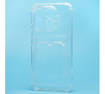 Чехол-накладка - SC276 с картхолдером для "Xiaomi 15T Pro" (transparent) (242325)#2126602