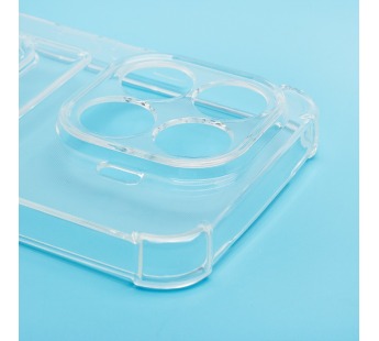 Чехол-накладка - SC276 с картхолдером для "Xiaomi 15T Pro" (transparent) (242325)#2140212